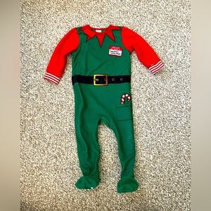 18m Christmas pjs. The feet say: “Elf Size”!
